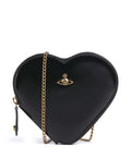 Vivienne Westwood Heart Shiny Patent Crossbody bag black