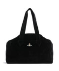 Vivienne Westwood Archive Velvet Large Tote bag black