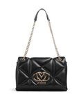 Love Moschino Embossed Q Shoulder bag nero