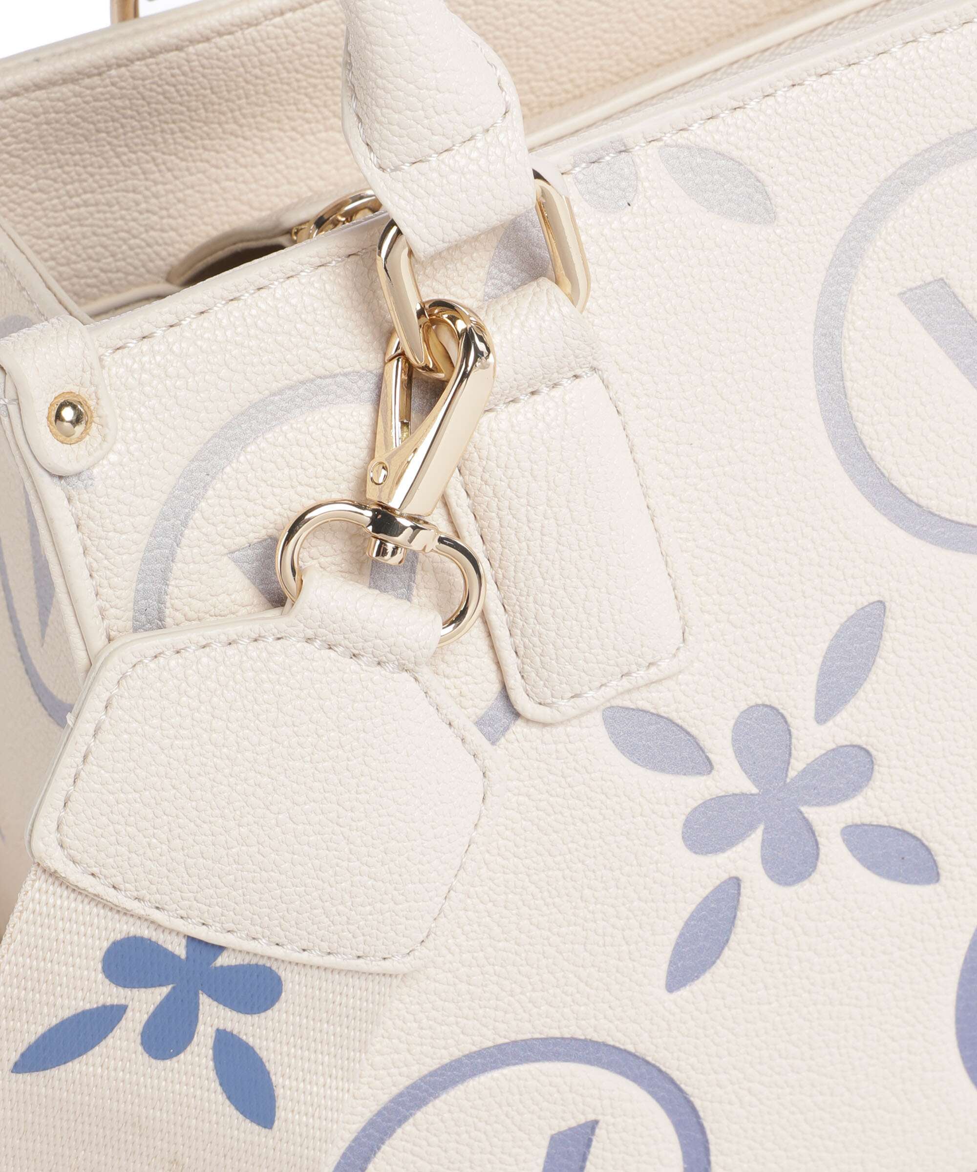 Valentino Bags Samba Re Print Handbag ecru/bluette