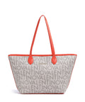 Valentino Bags Logo Tote bag beige/arancio