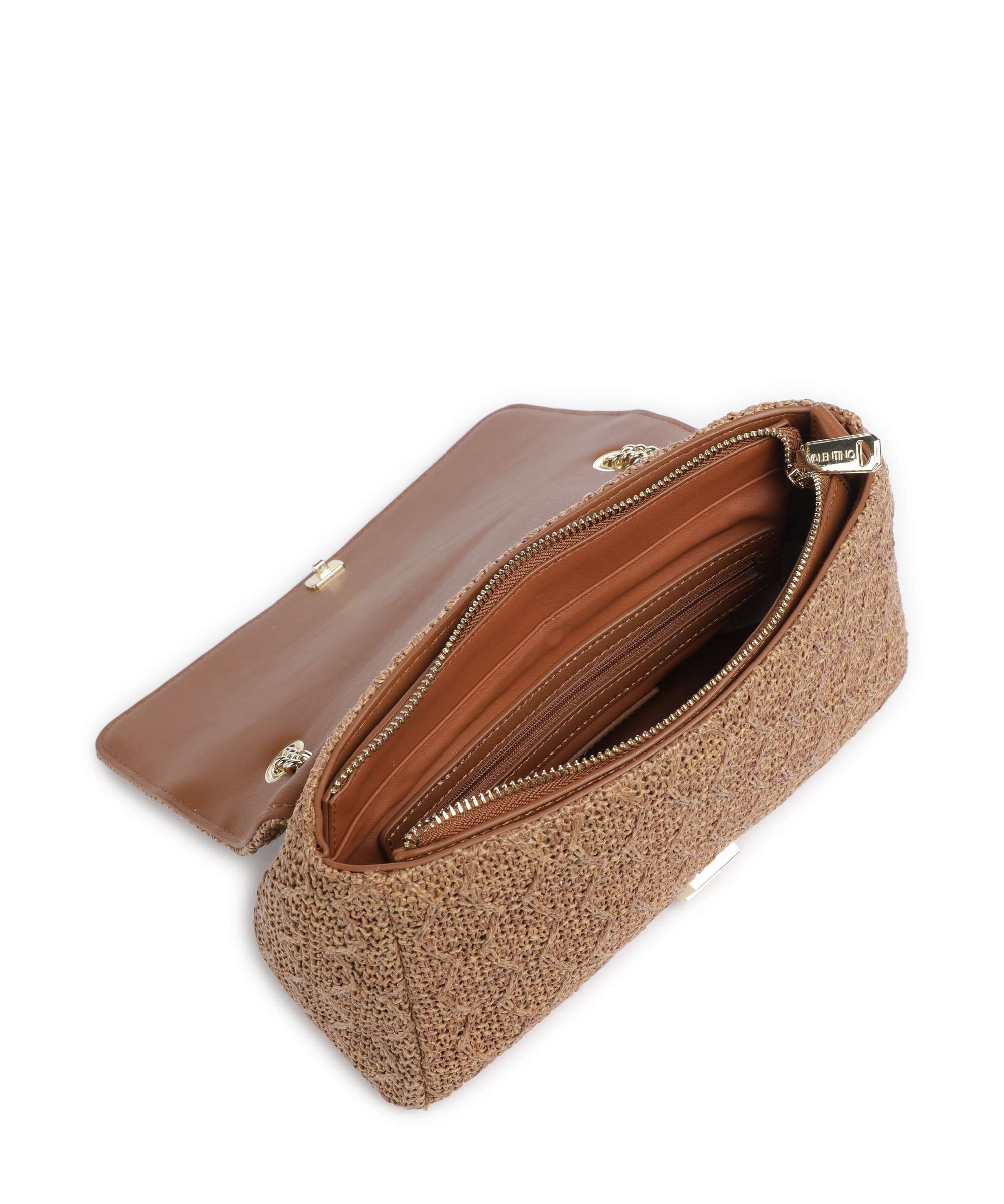 Valentino Bags Ocarina Summer Shoulder bag cuoio