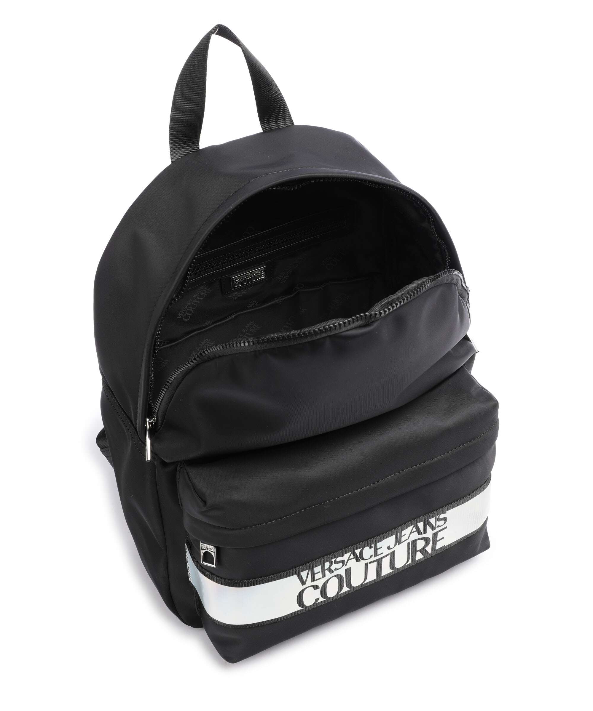 Versace Jeans Couture Iconic Logo Backpack black/silver