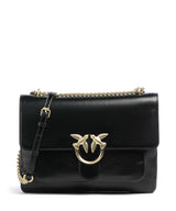 Pinko Love One Soft Big Schultertasche nero limousine/matt gold