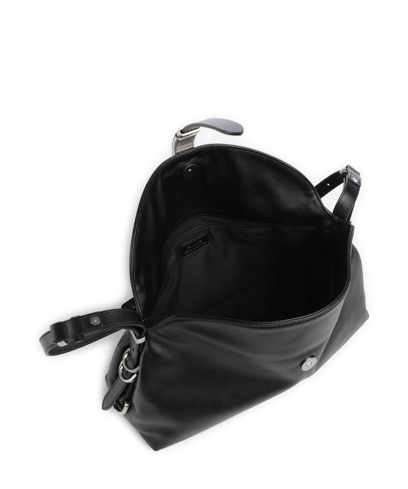 Pinko Saddle Shoulder bag nero limousine/matt silver