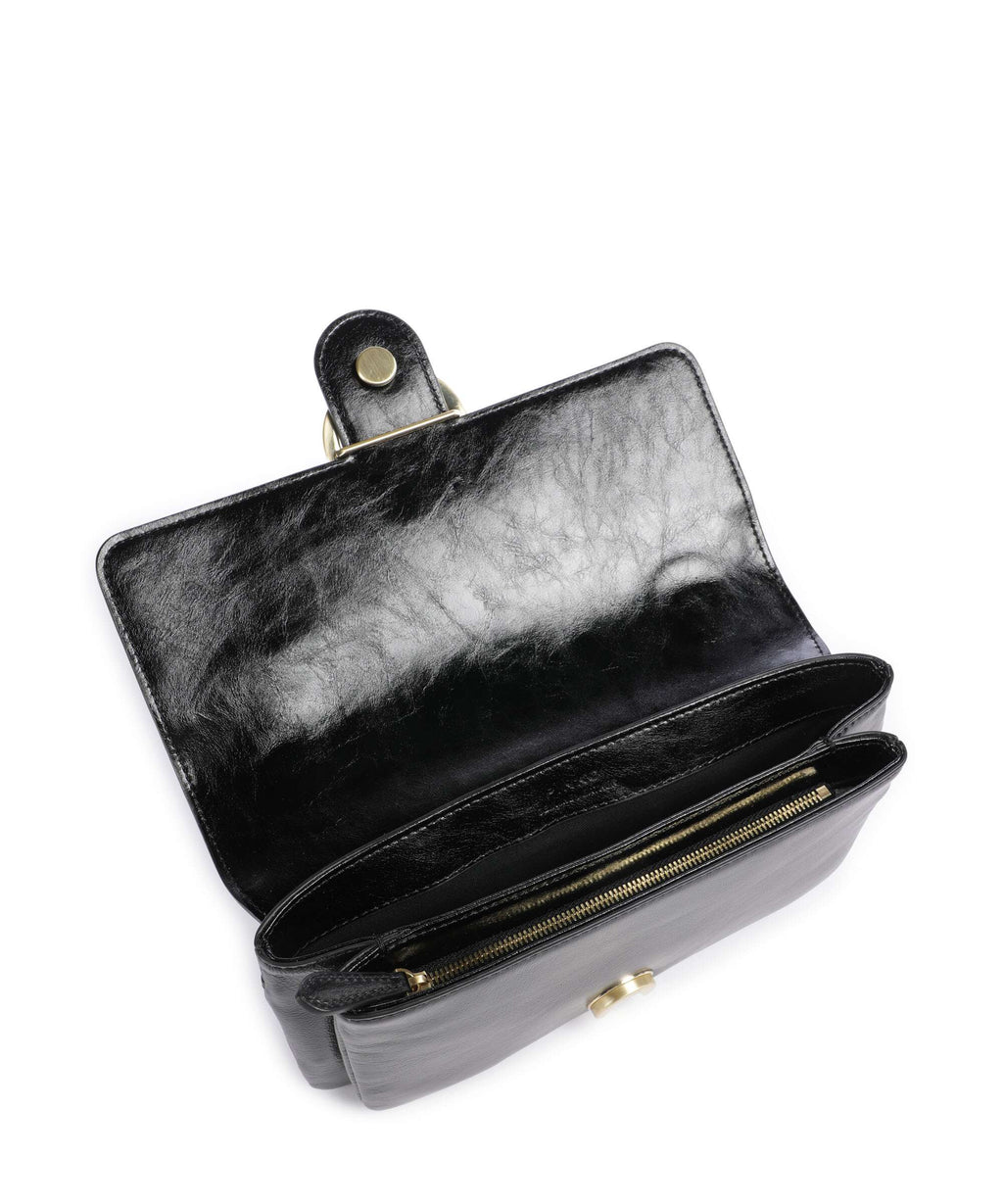 Pinko Love One Soft Mini Shoulder bag nero limousine/matt gold