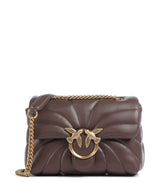 Pinko Love Puff Mini Sac porté épaule marrone castano/antique gold