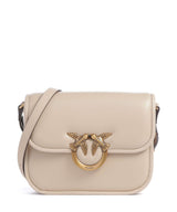 Pinko Love One Mini Sac bandoulière beige/grigio fumo/antique gold