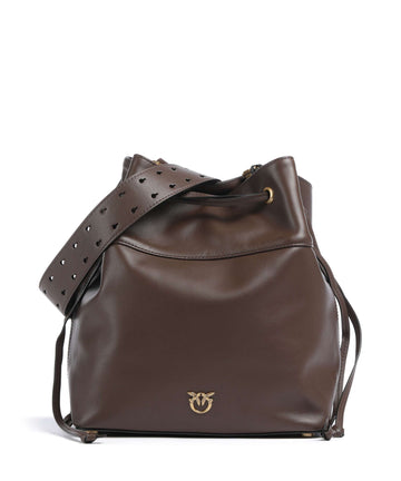 Pinko Secchiello Classic Borsa a secchiello marrone castano/antique gold