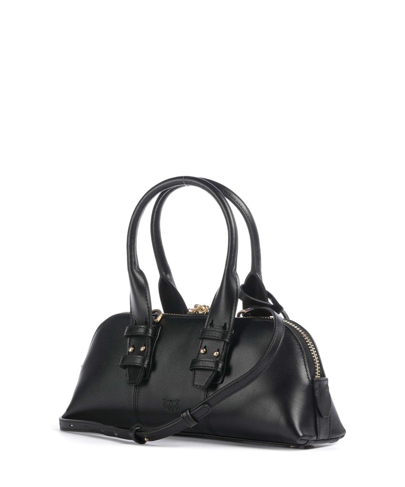 Pinko Bowling Horizontal Handbag nero limousine/matt gold