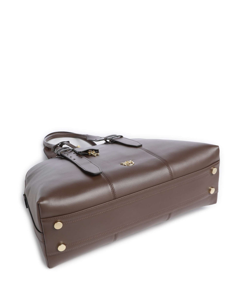 Pinko Handbag marrone castano/matt gold