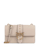 Pinko Love One Classic Umhängetasche beige/grigio fumo/antique gold