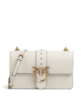 Pinko Love One Classic Sac bandoulière bianco seta/antique gold