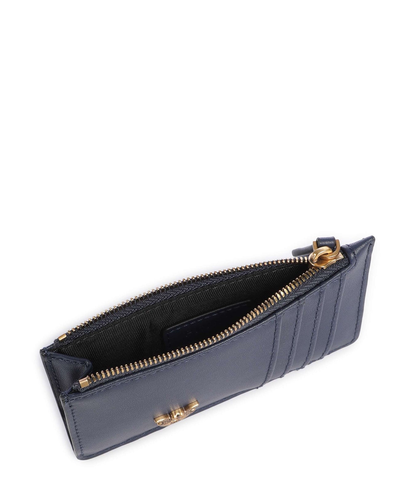 Pinko Airone Credit card holder blu indaco ombroso/antique gold