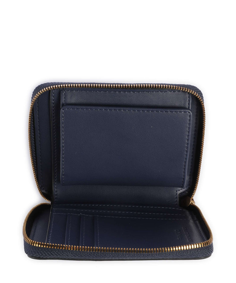 Pinko Taylor Wallet blu indaco ombroso/antique gold