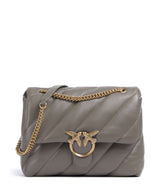 Pinko Love Puff Big Sac porté épaule grigio asfalto/antique gold