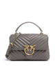 Pinko Love Lady Puff Mini Sac à main grigio asfalto/antique gold