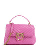 Pinko Love Lady Puff Mini Sac à main rosa flogo/antique gold