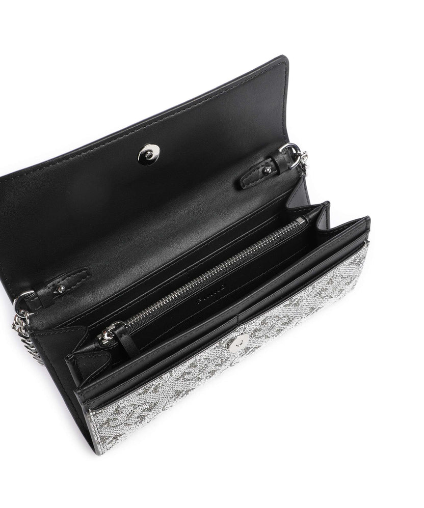 Pinko Love Tiny Birds Crossbody bag argento/nickel lucido