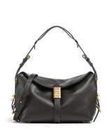 Pinko Saddle Horizontal Mini Schultertasche verde fango/antique gold