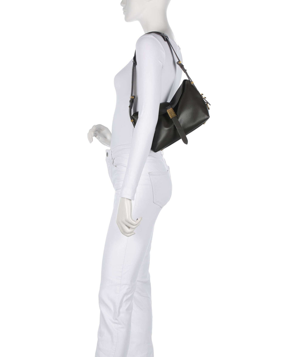 Pinko Saddle Horizontal Mini Shoulder bag verde fango/antique gold