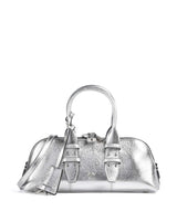 Pinko Bowling Horizontal Handtasche argento/nickel lucido