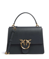 Pinko Love One Classic Borsa a mano grigio asfalto/antique gold