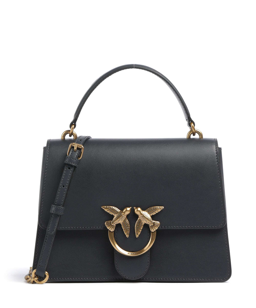 Pinko Love One Classic Handbag grigio asfalto/antique gold