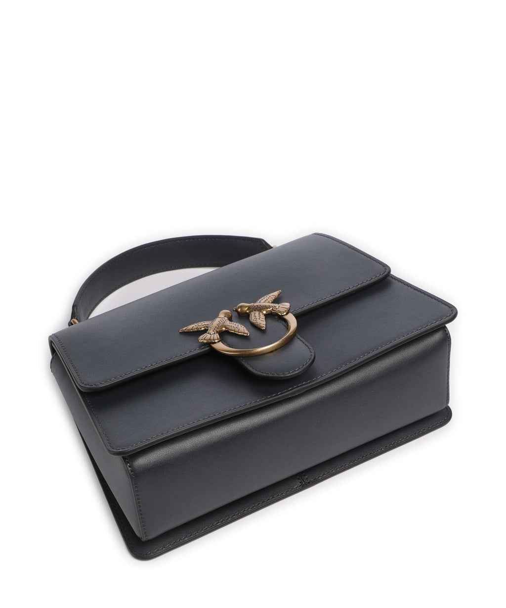 Pinko Love One Classic Handbag grigio asfalto/antique gold