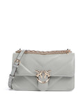 Pinko Love One Mini Shoulder bag grigio perla/gold mordore