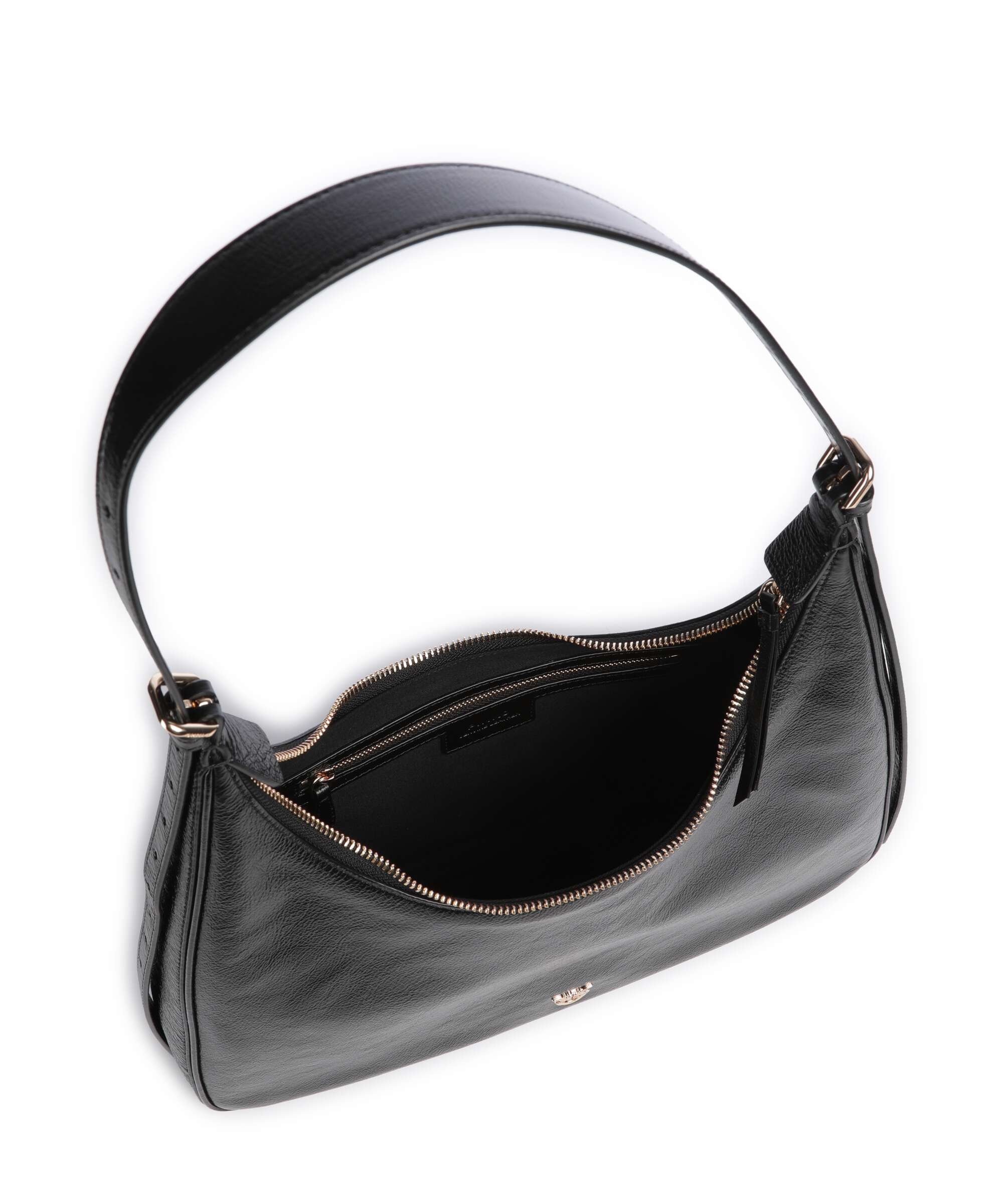 Pinko Miss Pinko Classic Hobo bag nero limousine/oro
