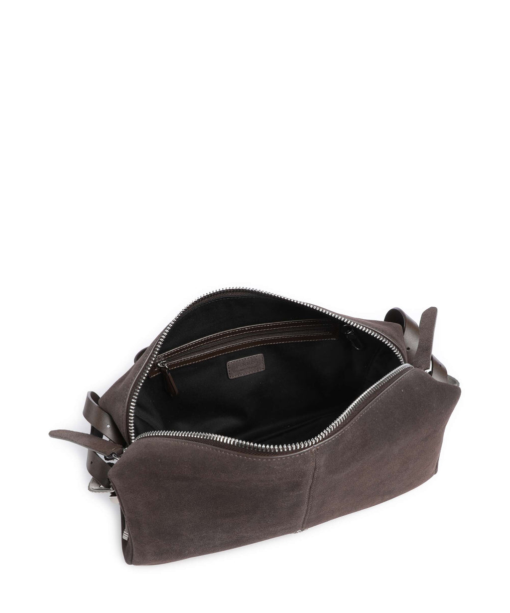 Pinko 24 Classic Shoulder bag marrone/chicco di caffe/old silver