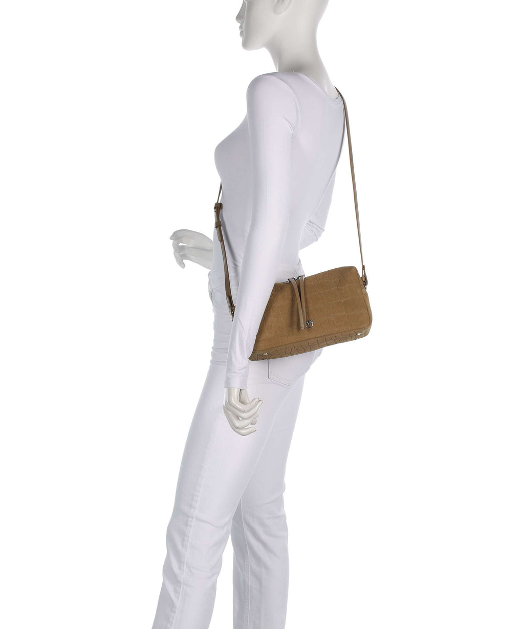 Pinko Shoulder bag verde canguro/old silver