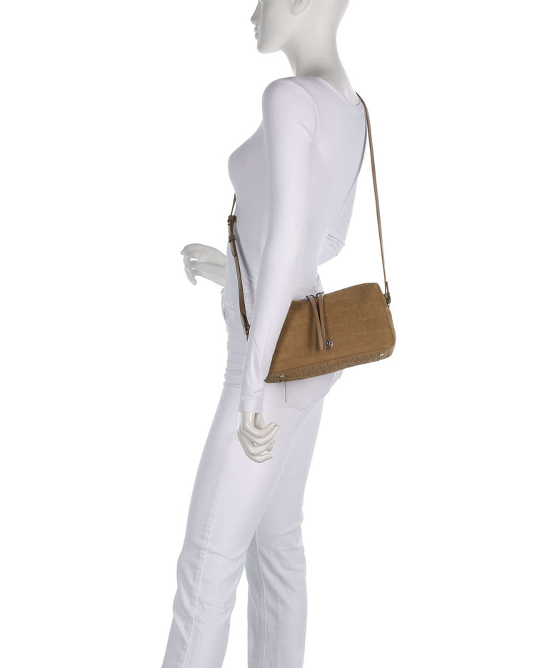 Pinko Shoulder bag verde canguro/old silver
