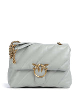 Pinko Love Puff Big Sac porté épaule grigio perla/antique gold