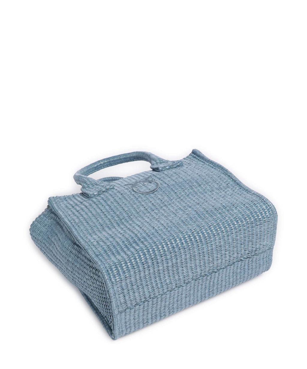 Pinko Beach Mini Handbag light blue