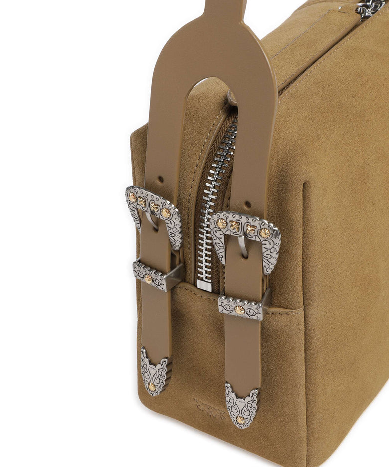 Pinko 24 Classic Shoulder bag verde canguro/old silver