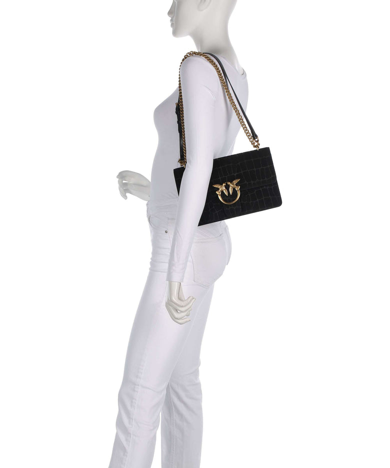 Pinko Love One Classic Shoulder bag nero/antique gold