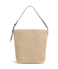 Pinko Big Hobo bag paglia/cuoio/mix gal