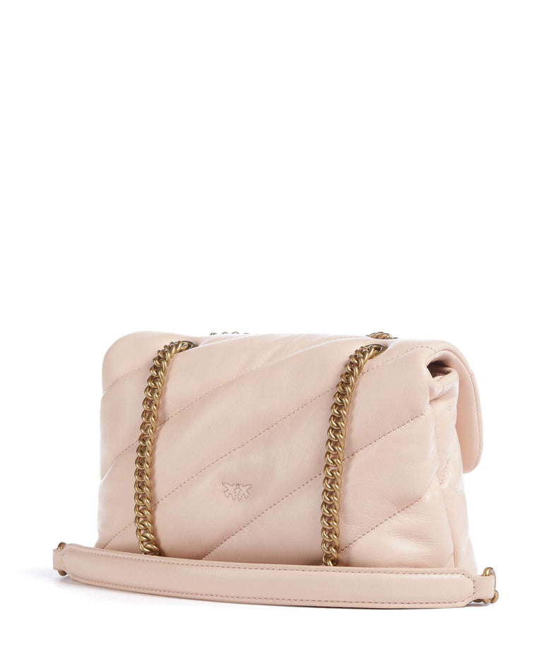 Pinko Love Puff Mini Shoulder bag light pink/antique gold