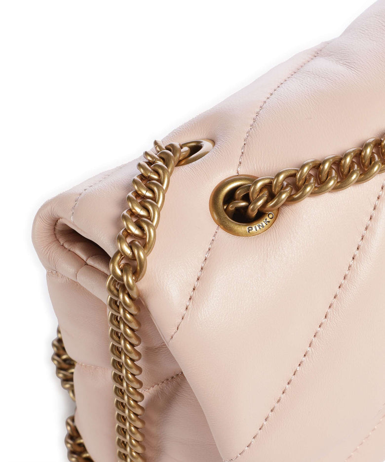 Pinko Love Puff Mini Shoulder bag light pink/antique gold