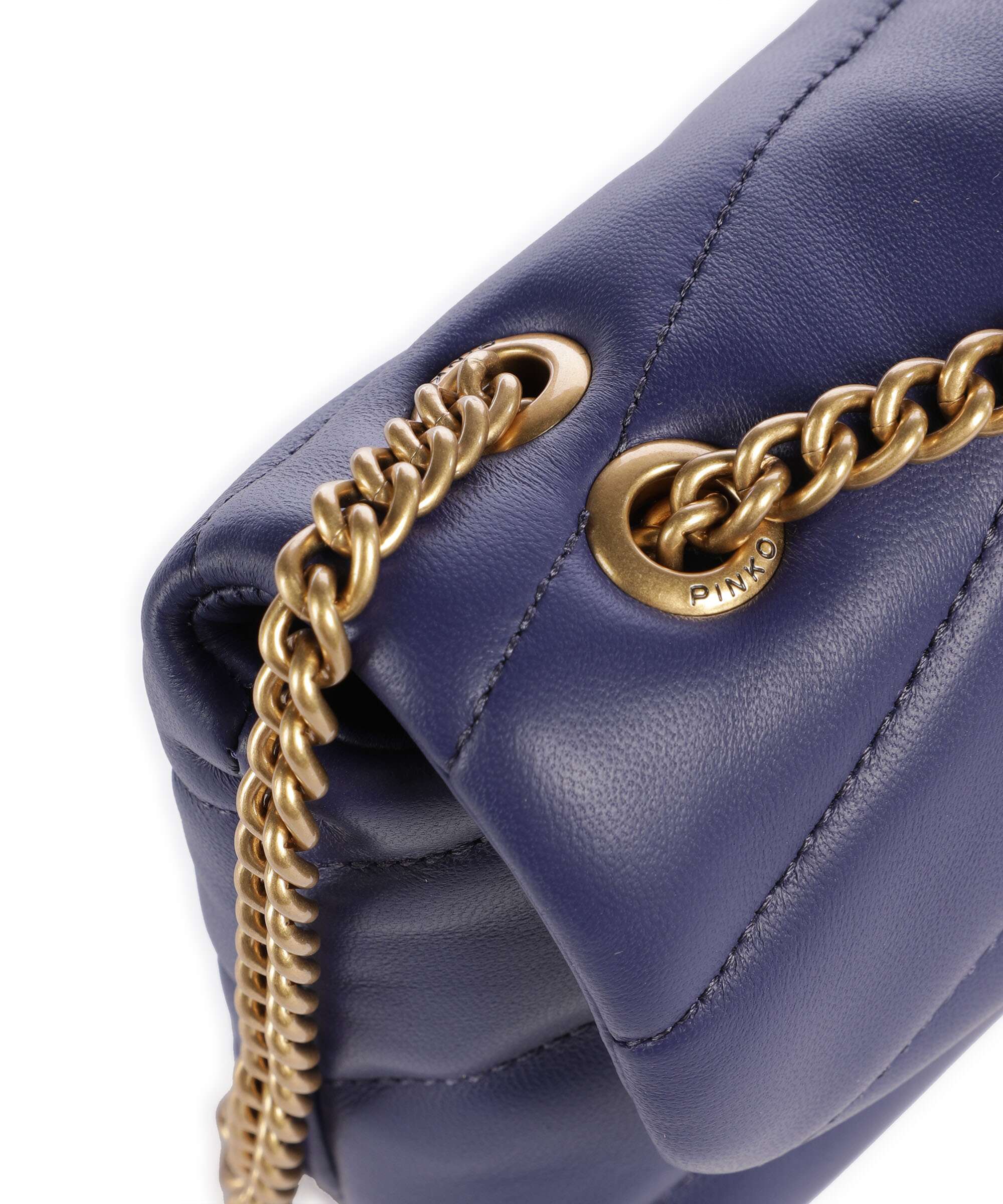 Pinko Love Puff Baby Shoulder bag viola/antique gold