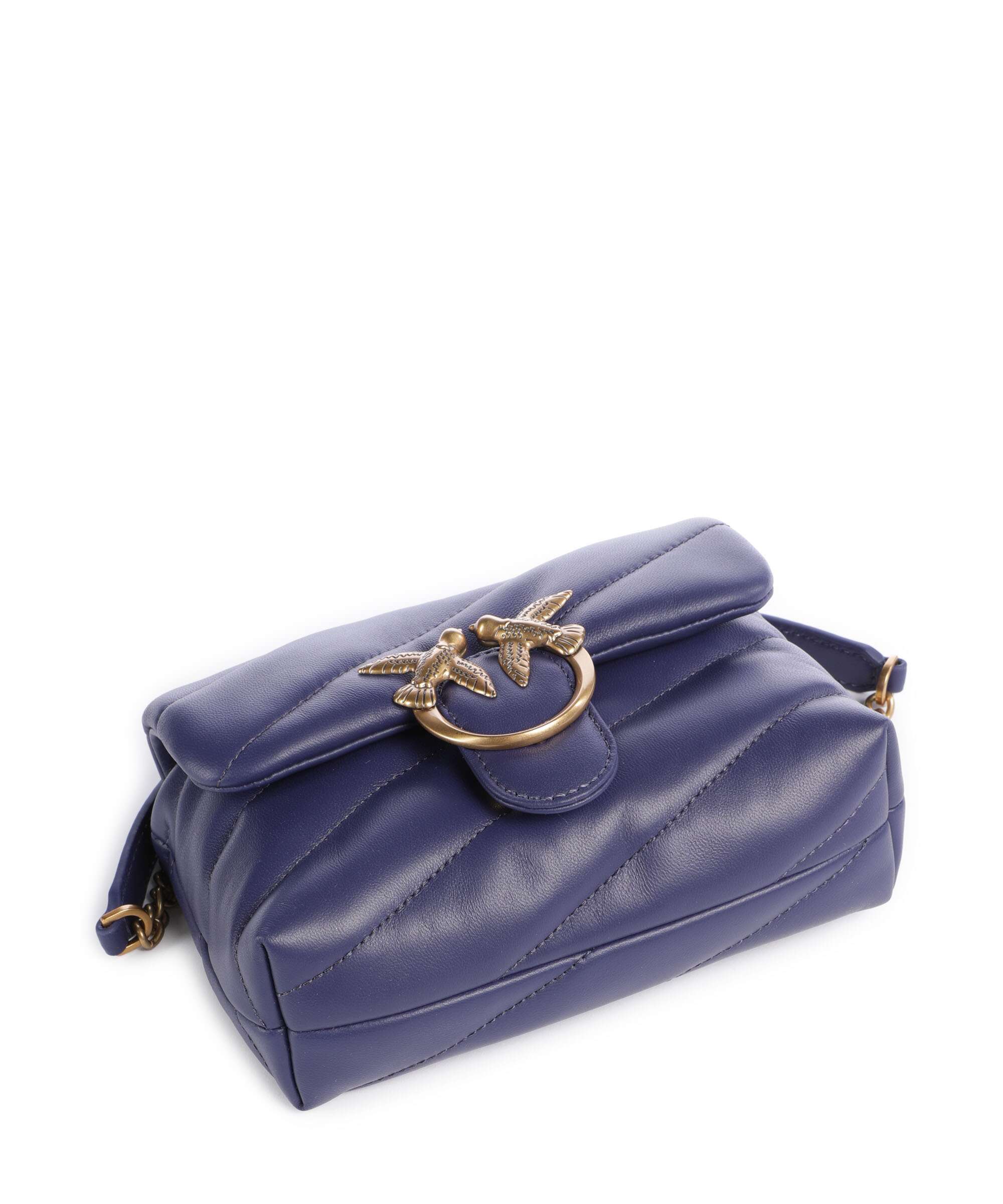Pinko Love Puff Baby Shoulder bag viola/antique gold