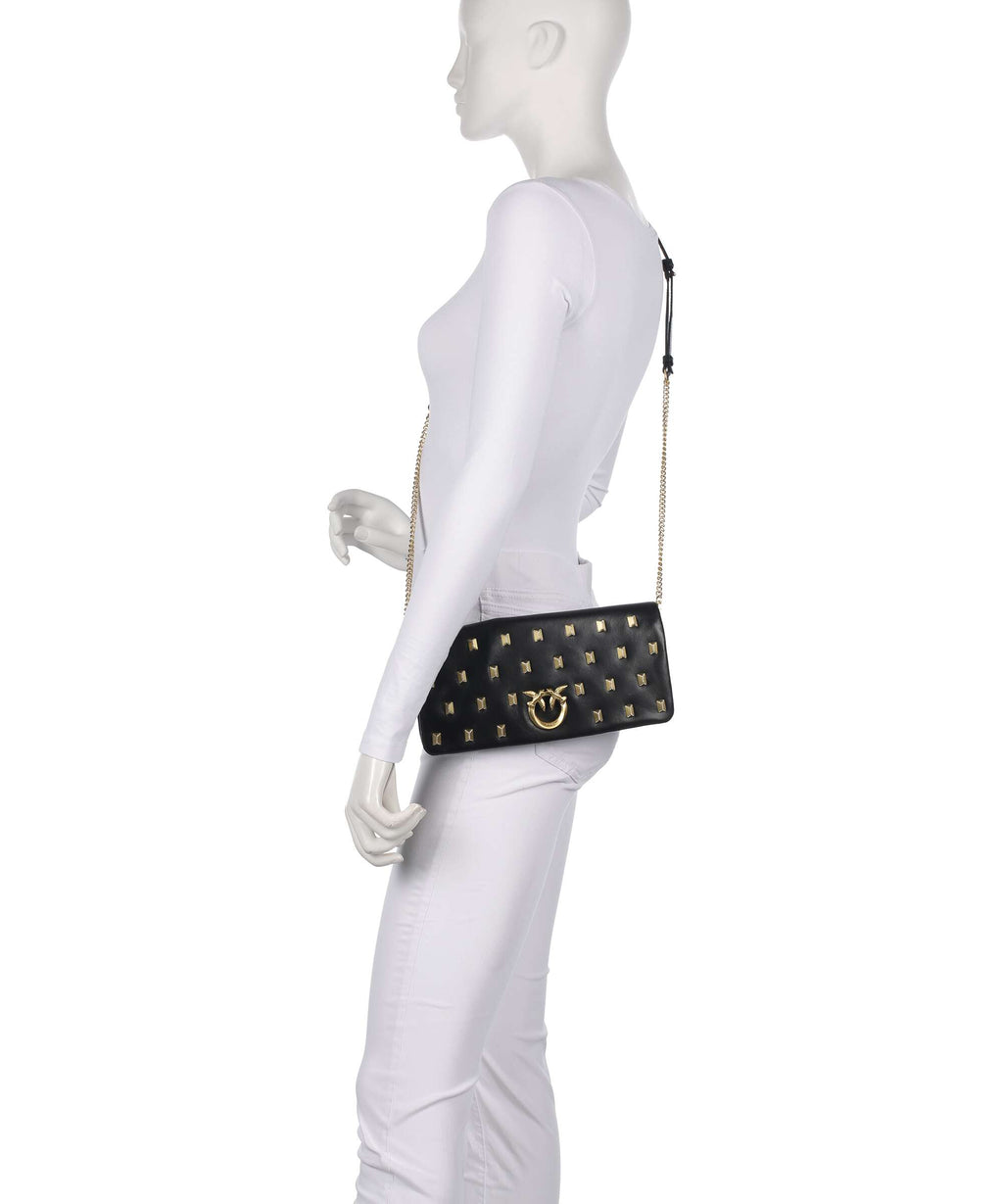Pinko Click Soft Horizontal Classic Shoulder bag black/brushed gold