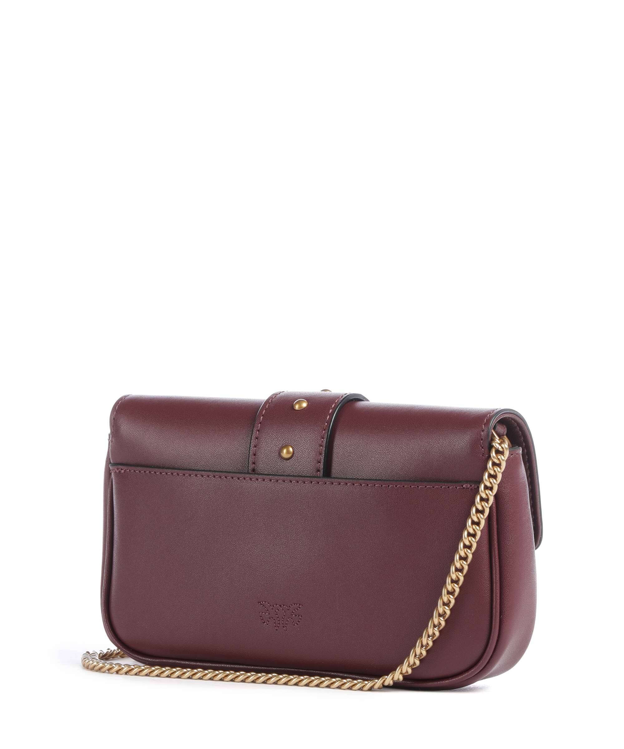 Pinko Love One Pocket New Buckle Crossbody bag ribes intenso/antique gold