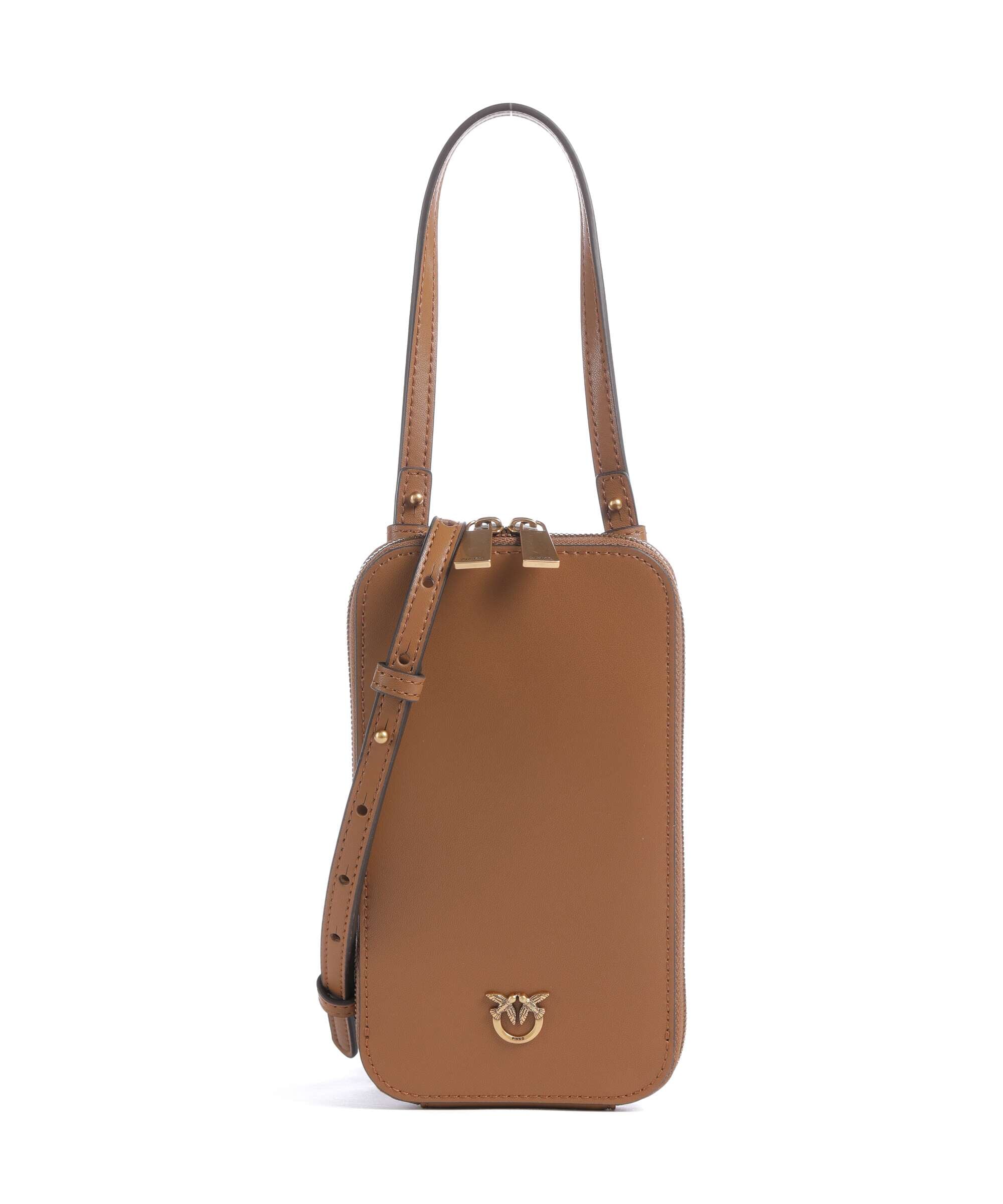 Pinko Phone bag marrone/caramella/antique gold