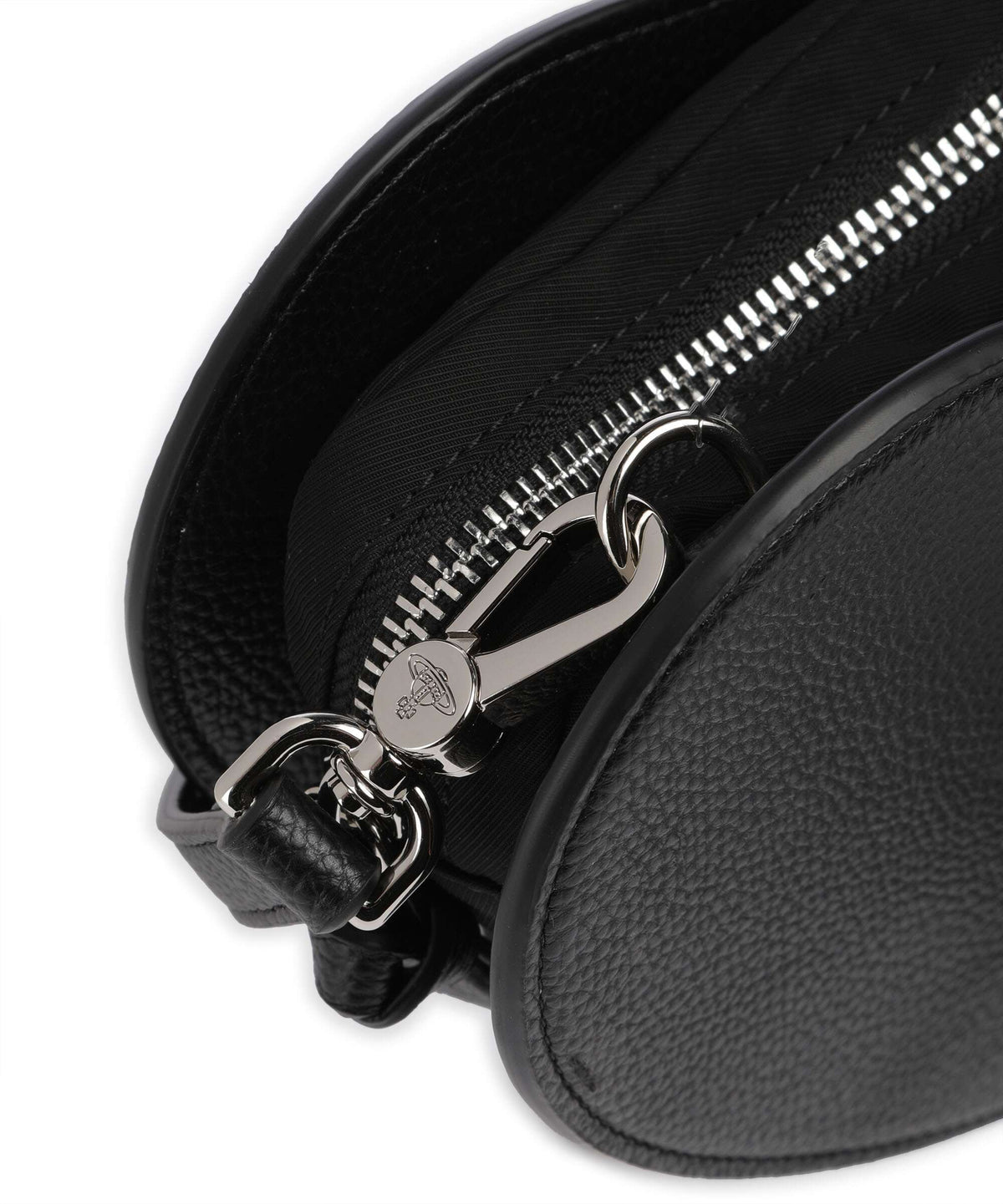 Vivienne Westwood Louise Heart Grain Crossbody bag black