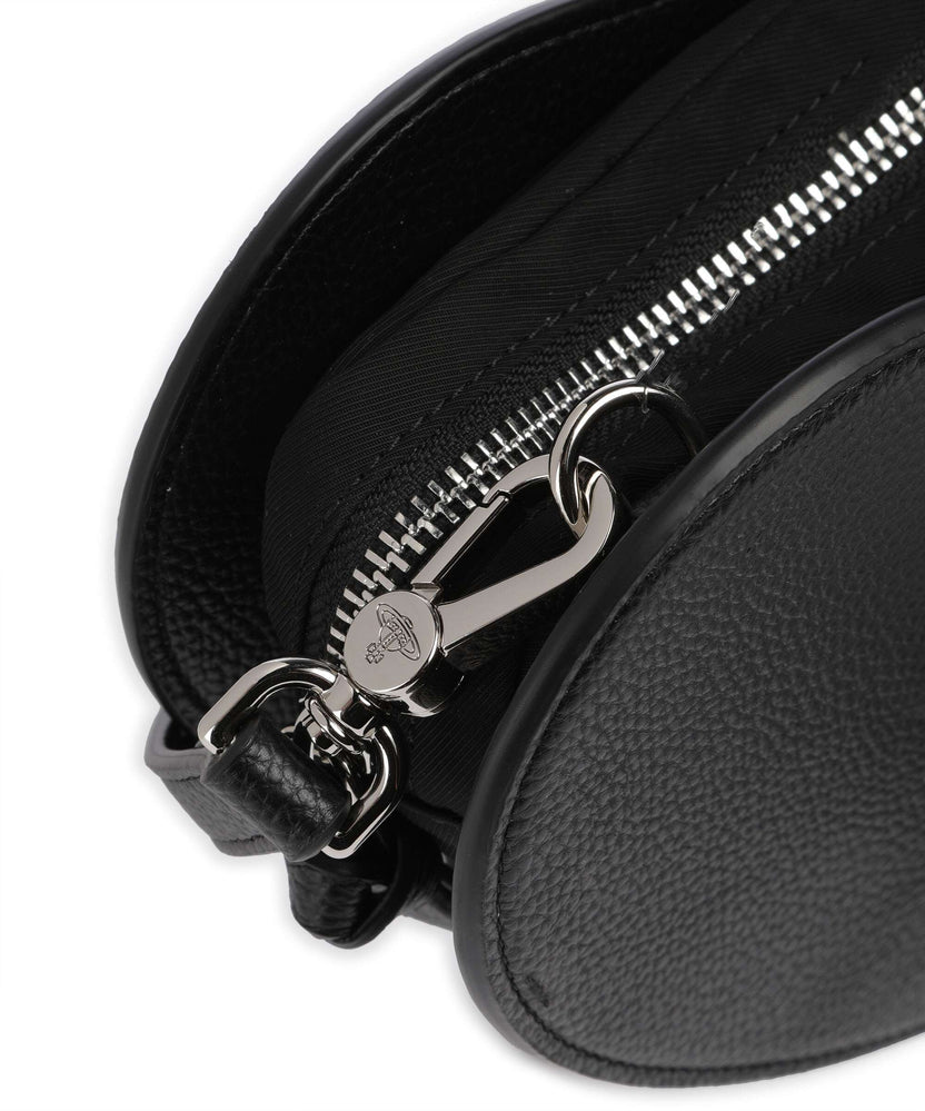 Vivienne Westwood Louise Heart Grain Crossbody bag black