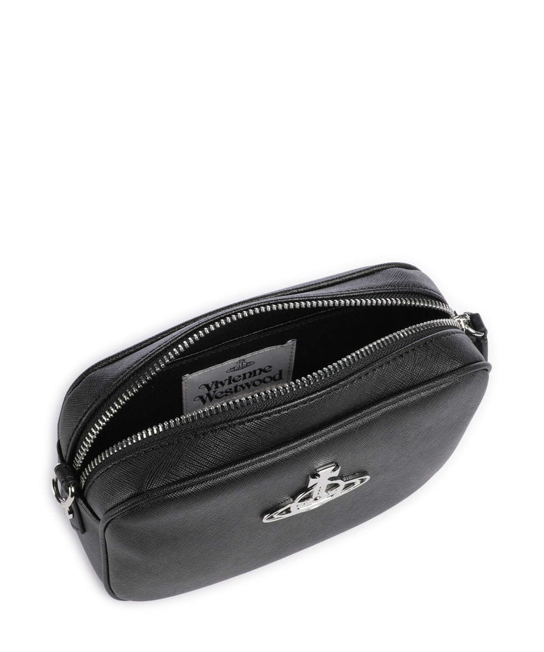 Vivienne Westwood Anna Saffiano Crossbody bag black