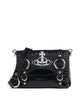 Vivienne Westwood Kim Embossed Croc Sac bandoulière black